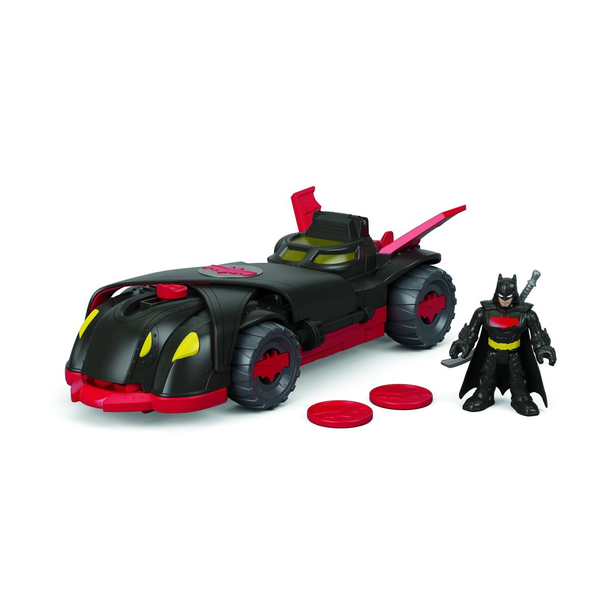 carro de batman con control remoto de mattel