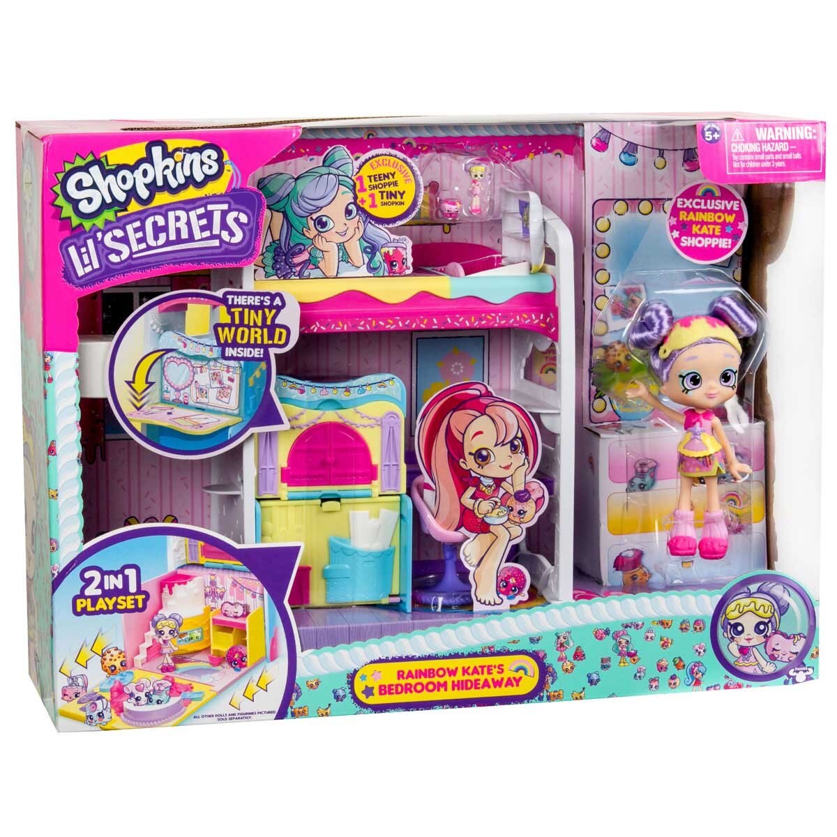 Shopkins Playset Habitación de Kate Bandai