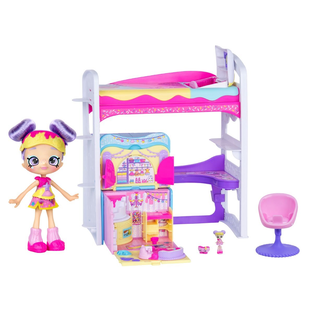 Shopkins Playset Habitación de Kate Bandai