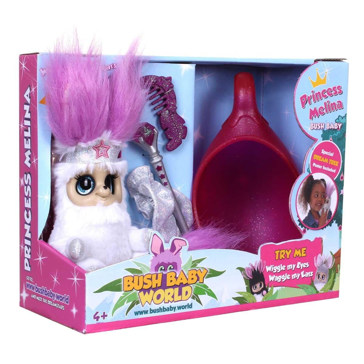 Bush Baby Shimmies Princesa Melina Bandai