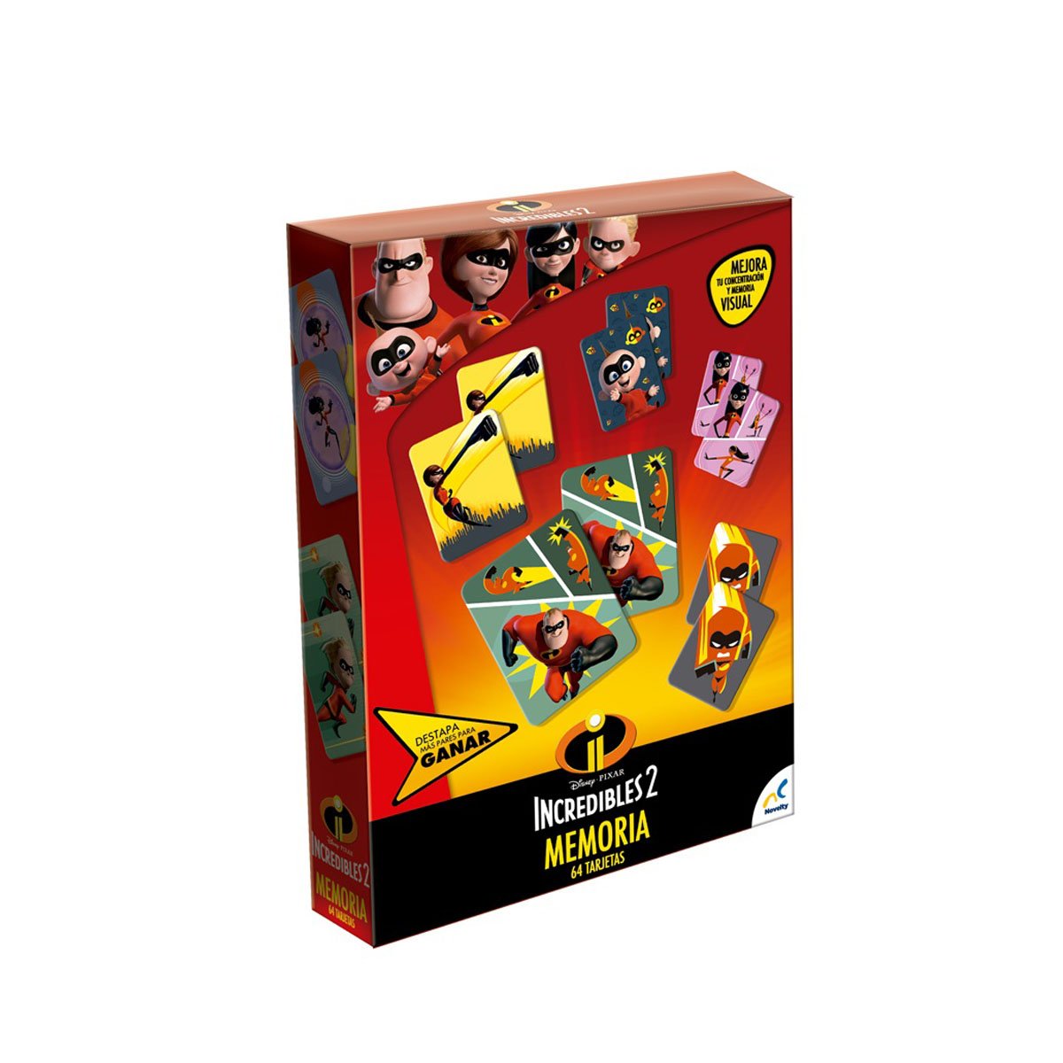 Juego de Memoria los Increíbles Novelty