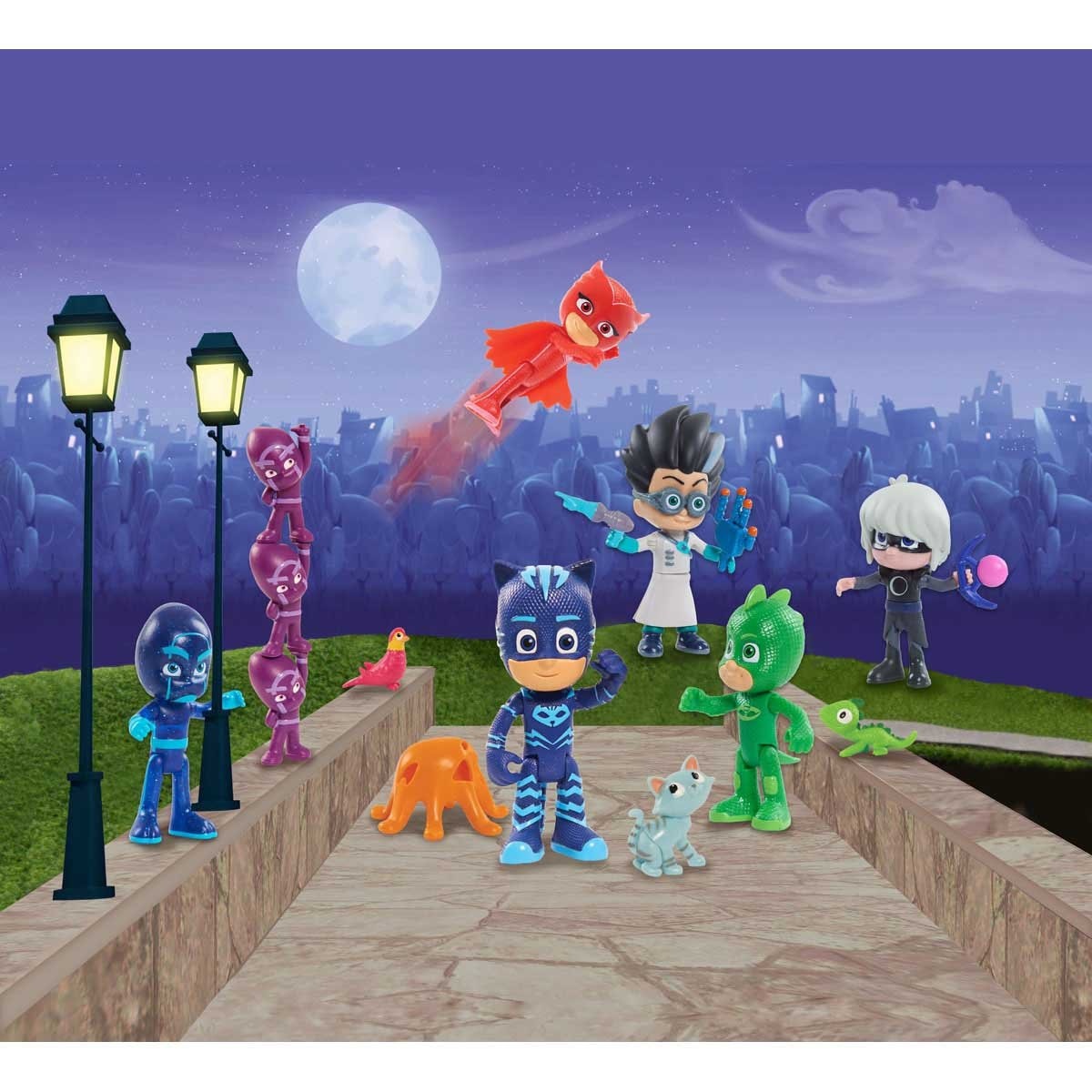 Pj Masks Paquete de Figuras de Lujo Bandai