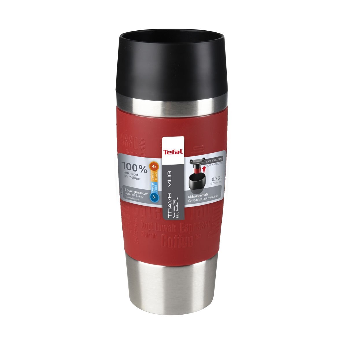 Termo Rojo 360 Ml T-Fal