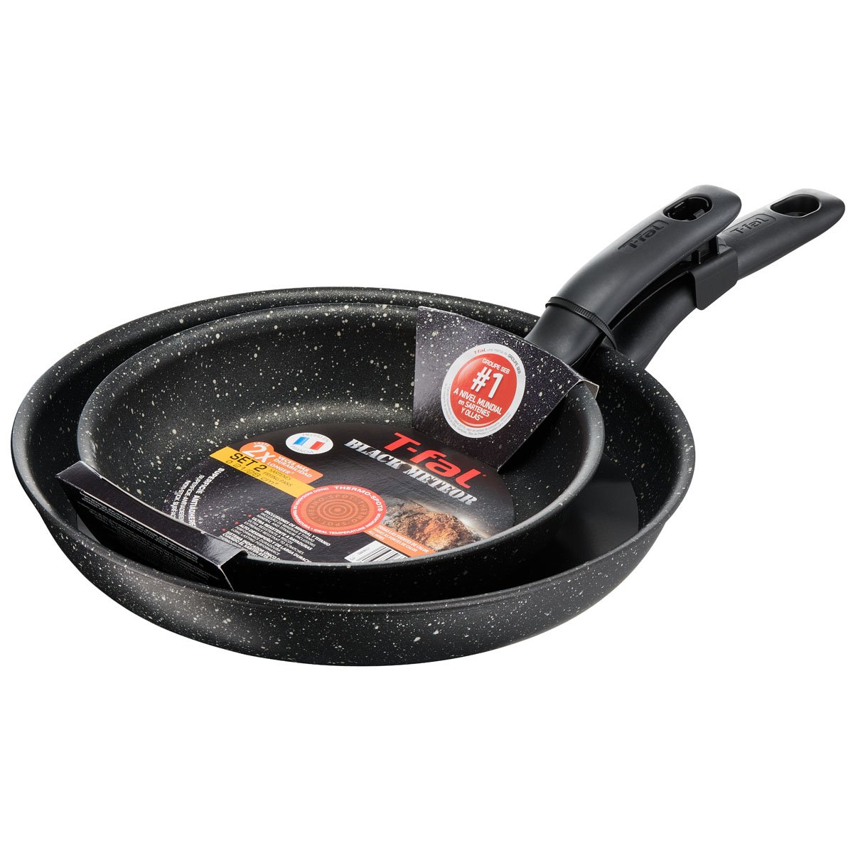 Juego de 2 Sartenes 22 Cm Y 28 Cm Everest T-Fal