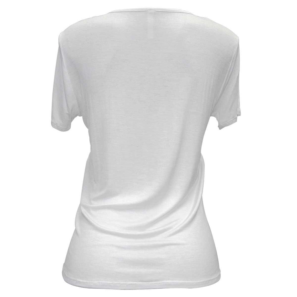 Playera Cuello V Mandarine