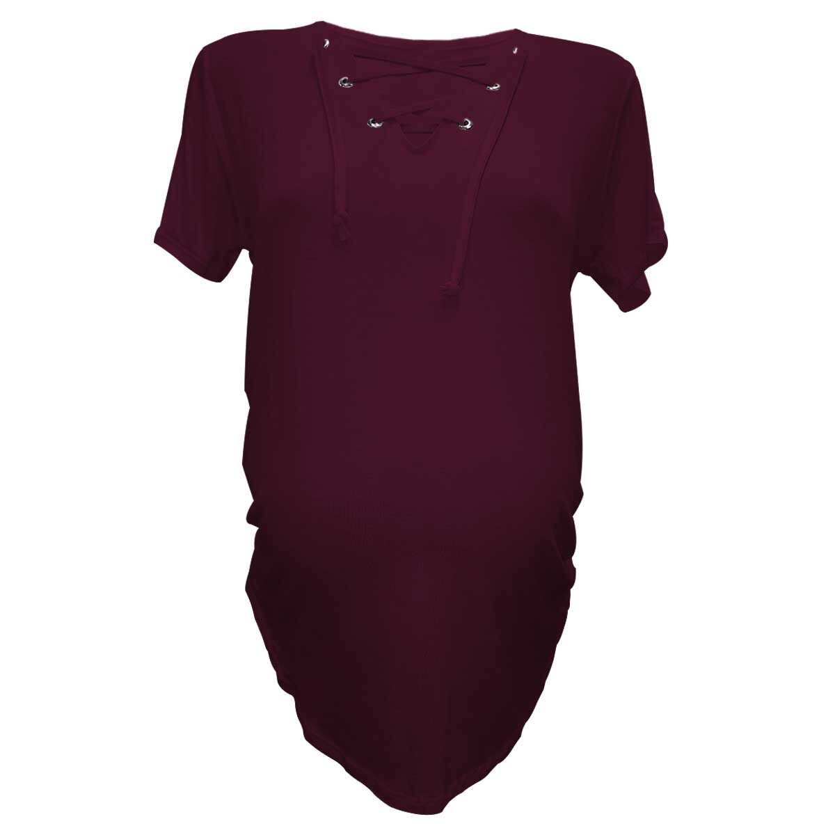 Playera Cuello V Mandarine