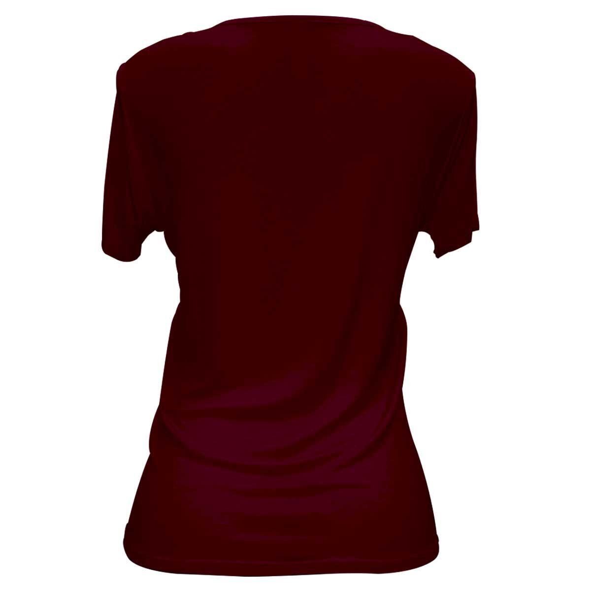 Playera Cuello V Mandarine