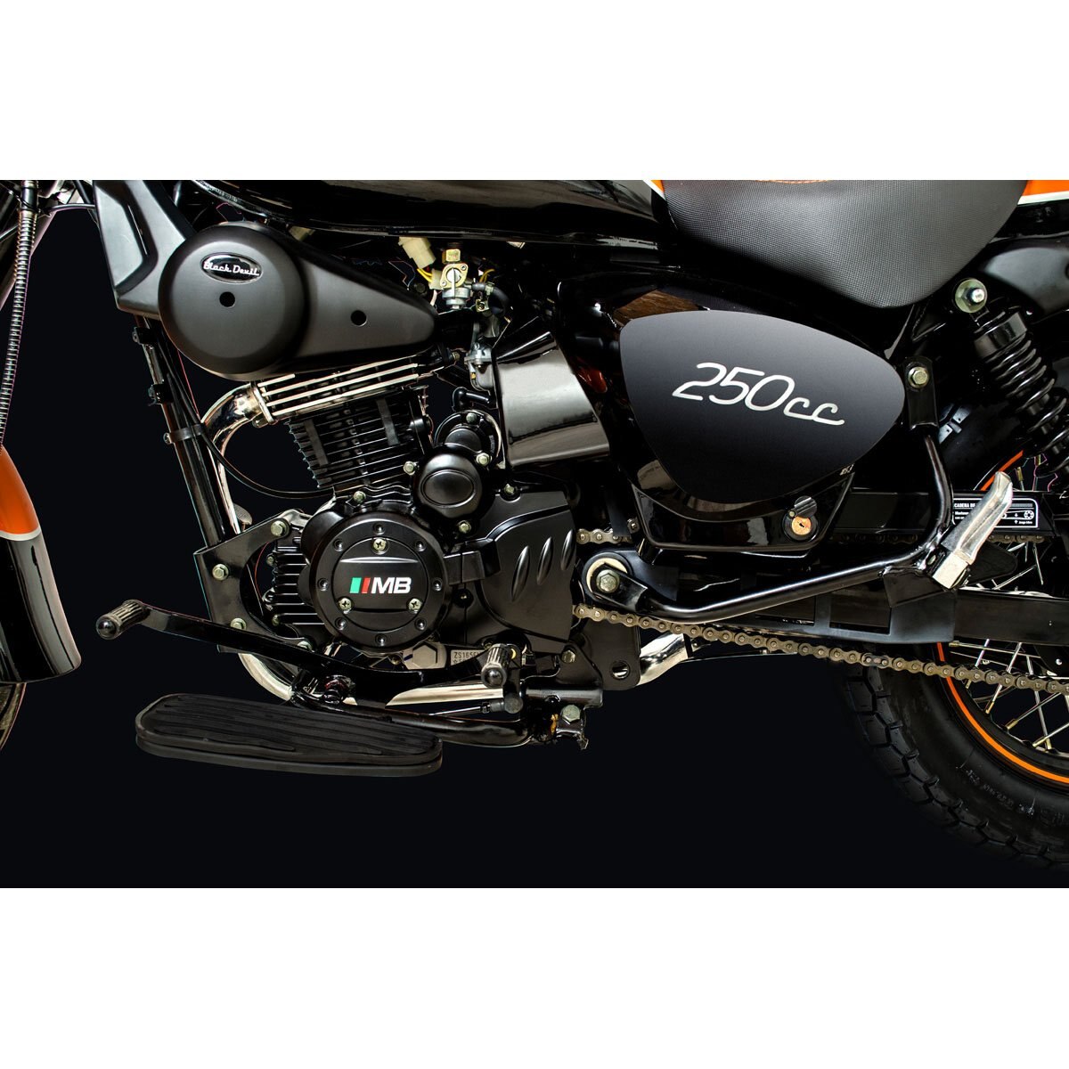Motocicleta Estándar Black Devil 250 Cc Mb