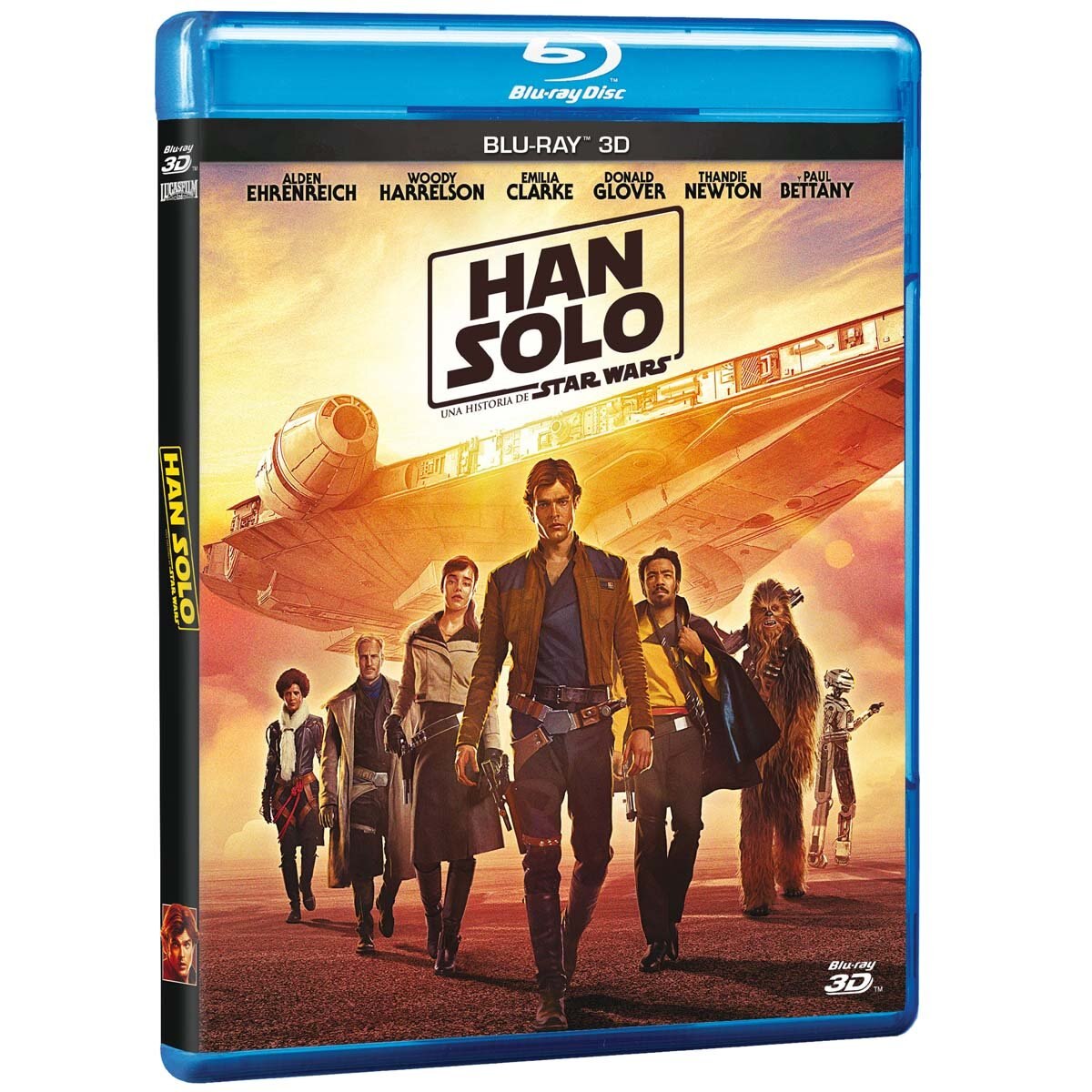 Blu Ray 3D Han Solo una Historia de Star Wars