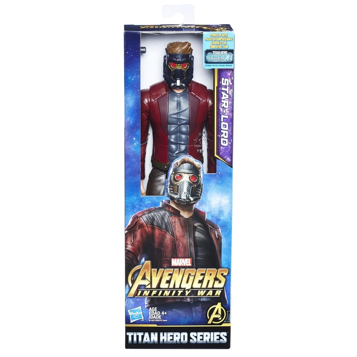 Marvel Figura de Acción Star Lord 12" Titan Hero Series Hasbro