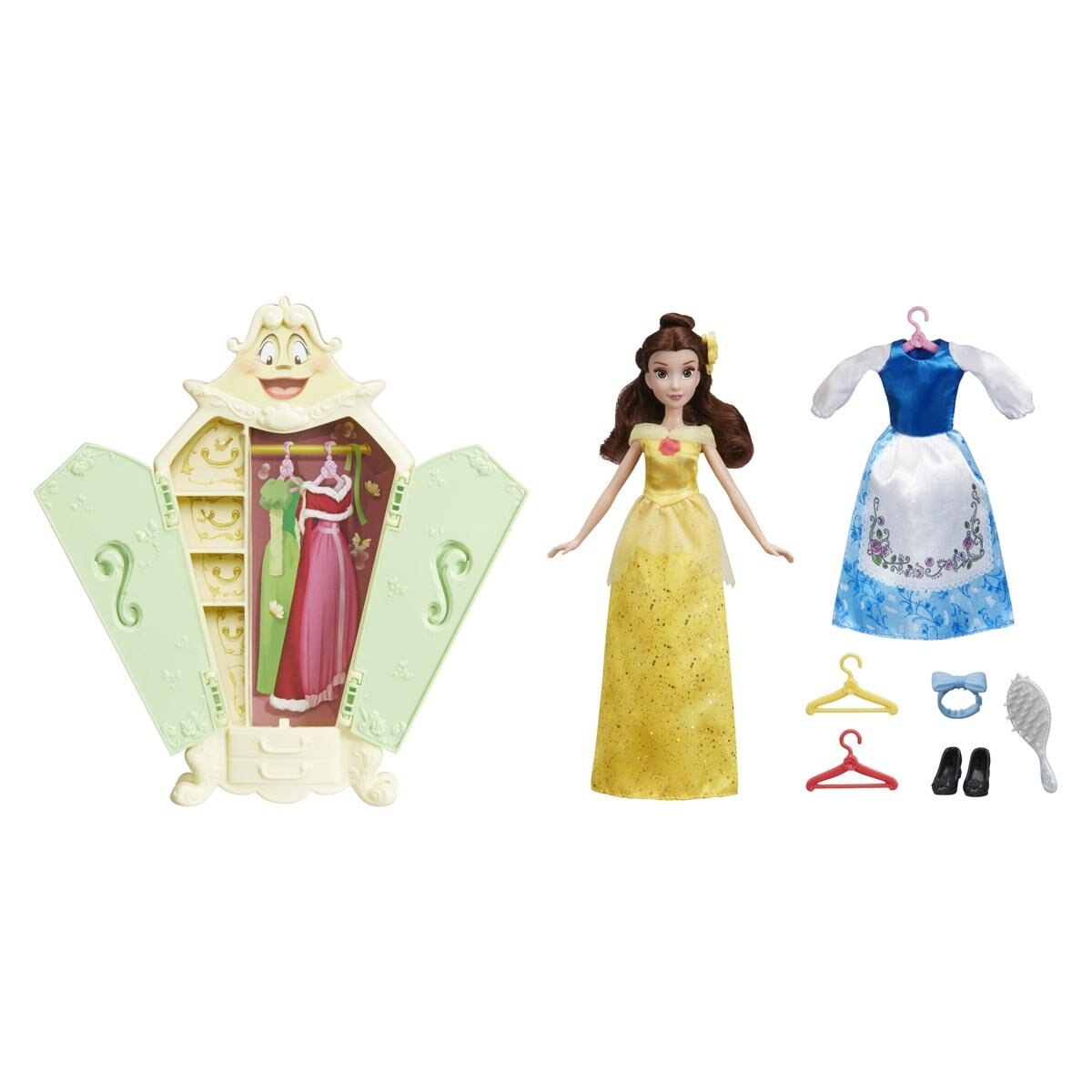 Disney Princesas Bella Guardarropa con Estilo Hasbro
