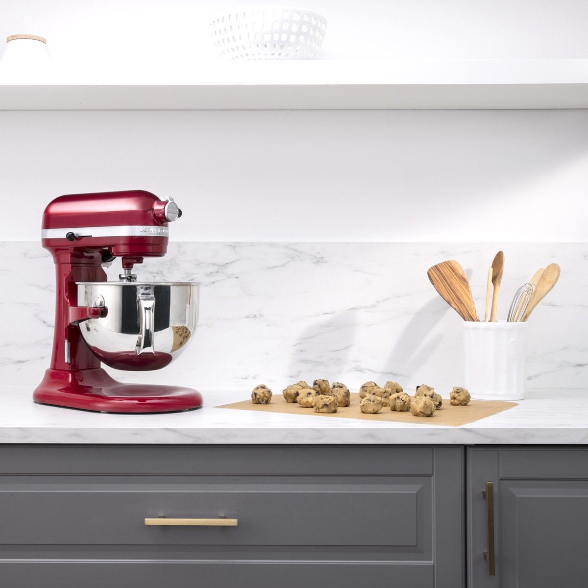 Batidora Kitchen Aid Roja