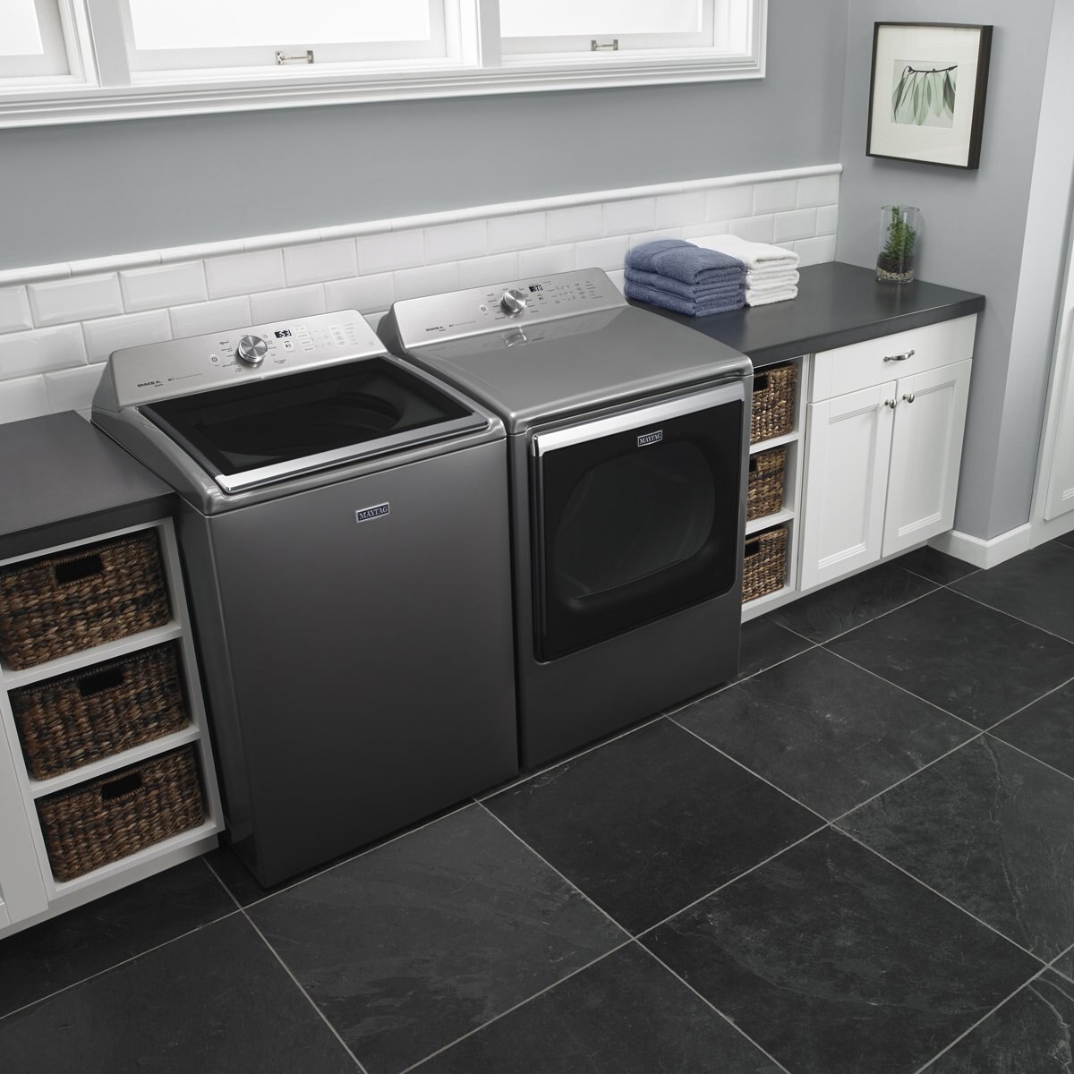Lavadora Superior 27 Kg Chrome Shadow Maytag