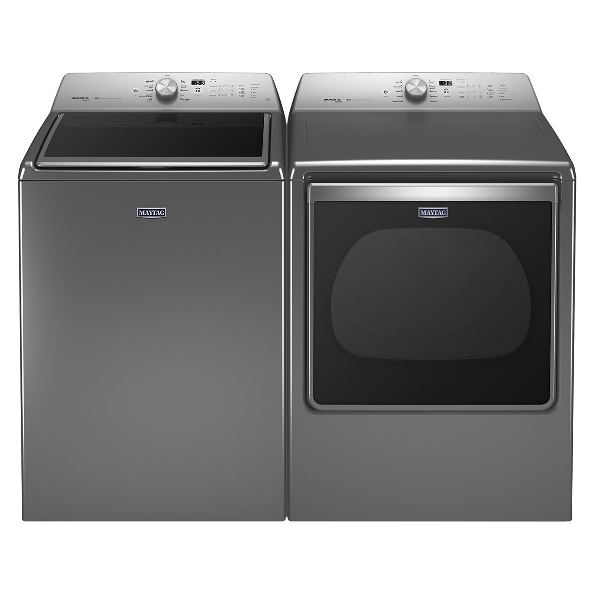 Secadora Frontal Chrome Shadow 27 Kg Maytag