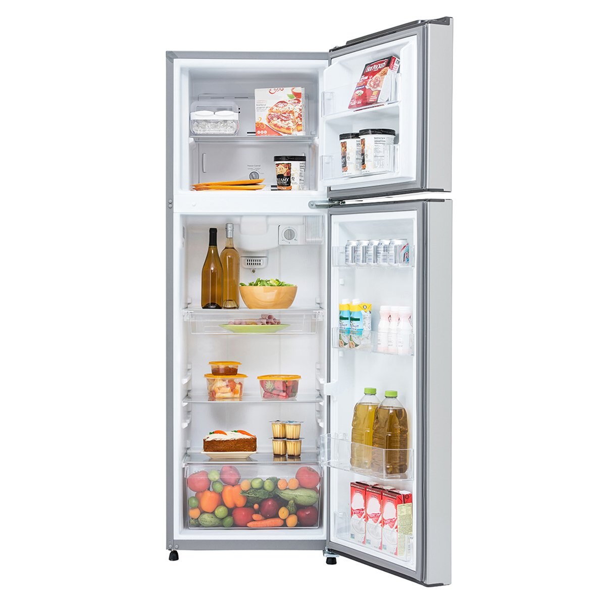 Refrigerador Whirlpool 2 Puertas 14 P3 Plateado