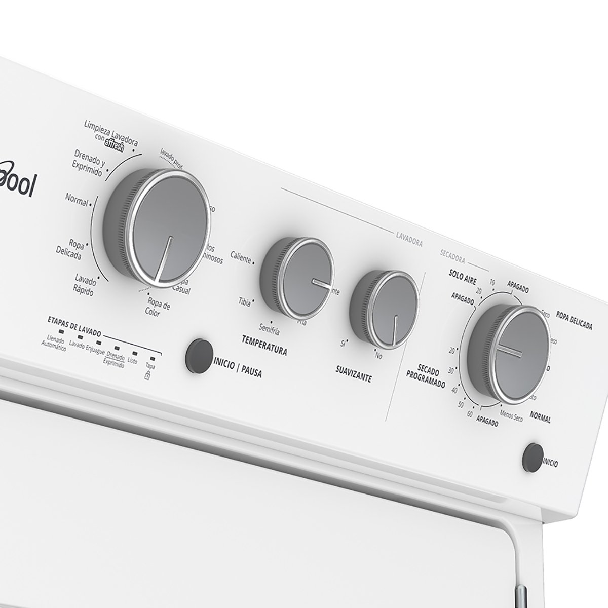 Centro de Lavado a Gas 20 Kg Whirlpool