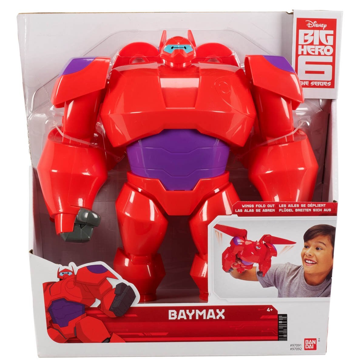 Big Heroes Figura Baymax Básica Bandai