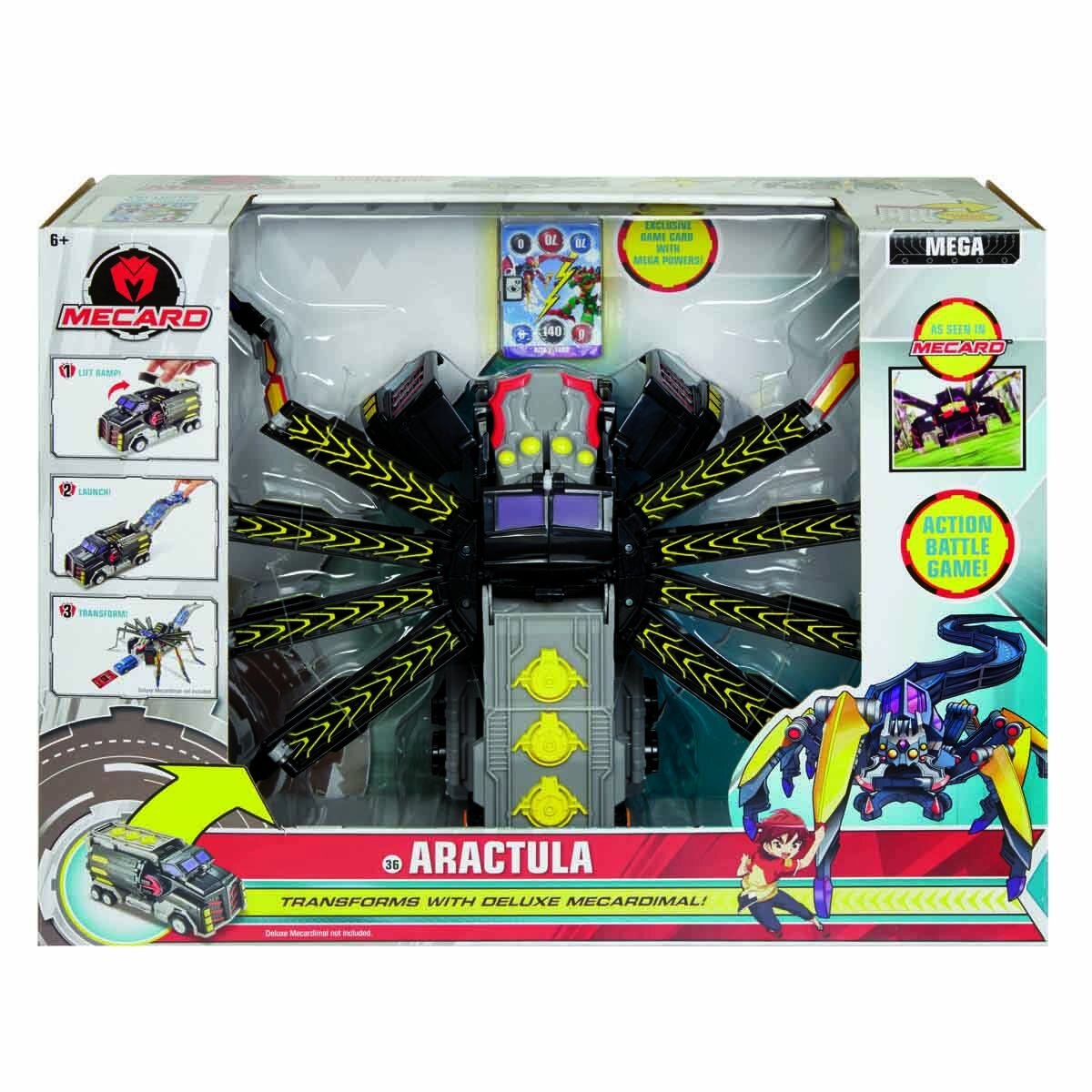 Mecard Mega Aráctula Mattel