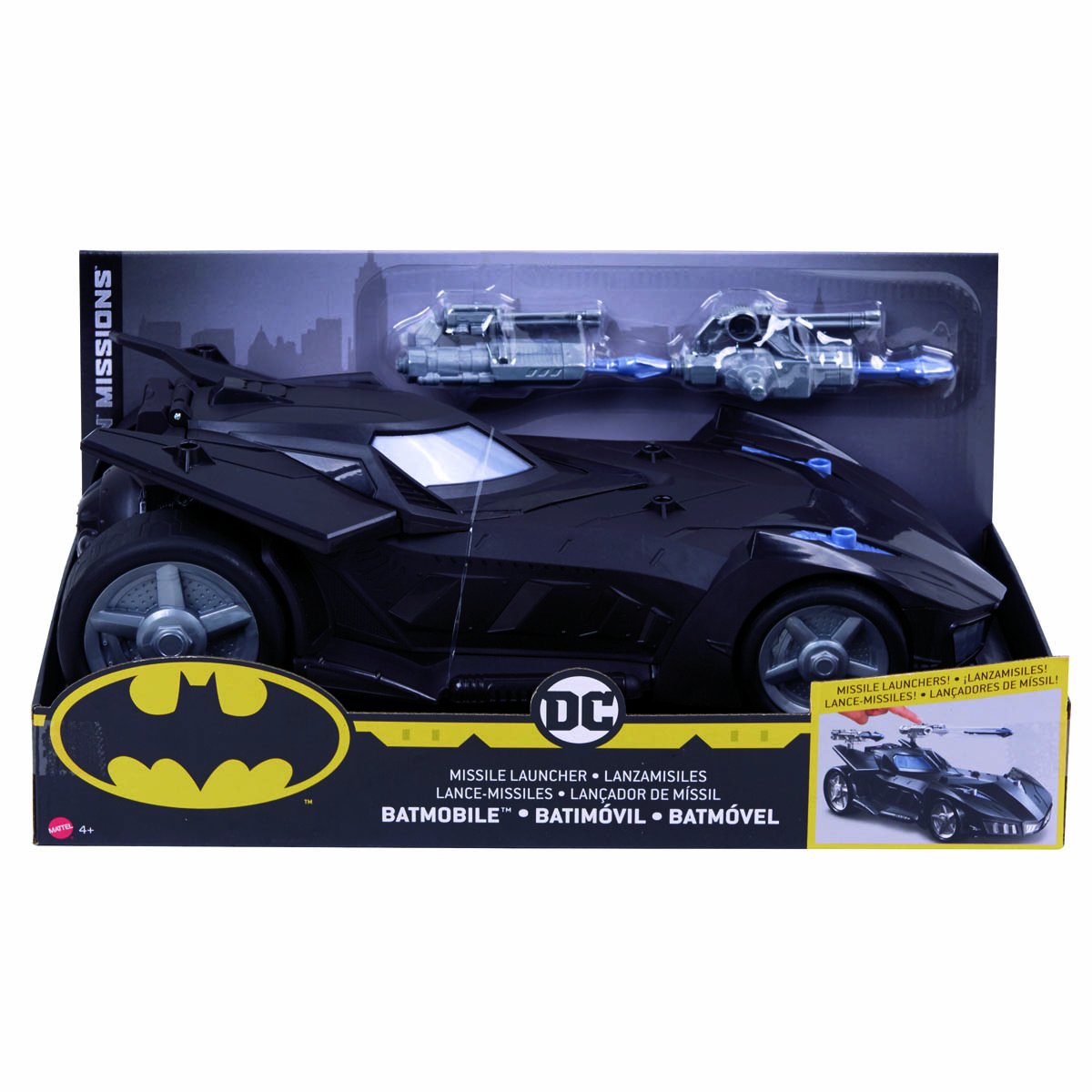 carro de batman con control remoto de mattel