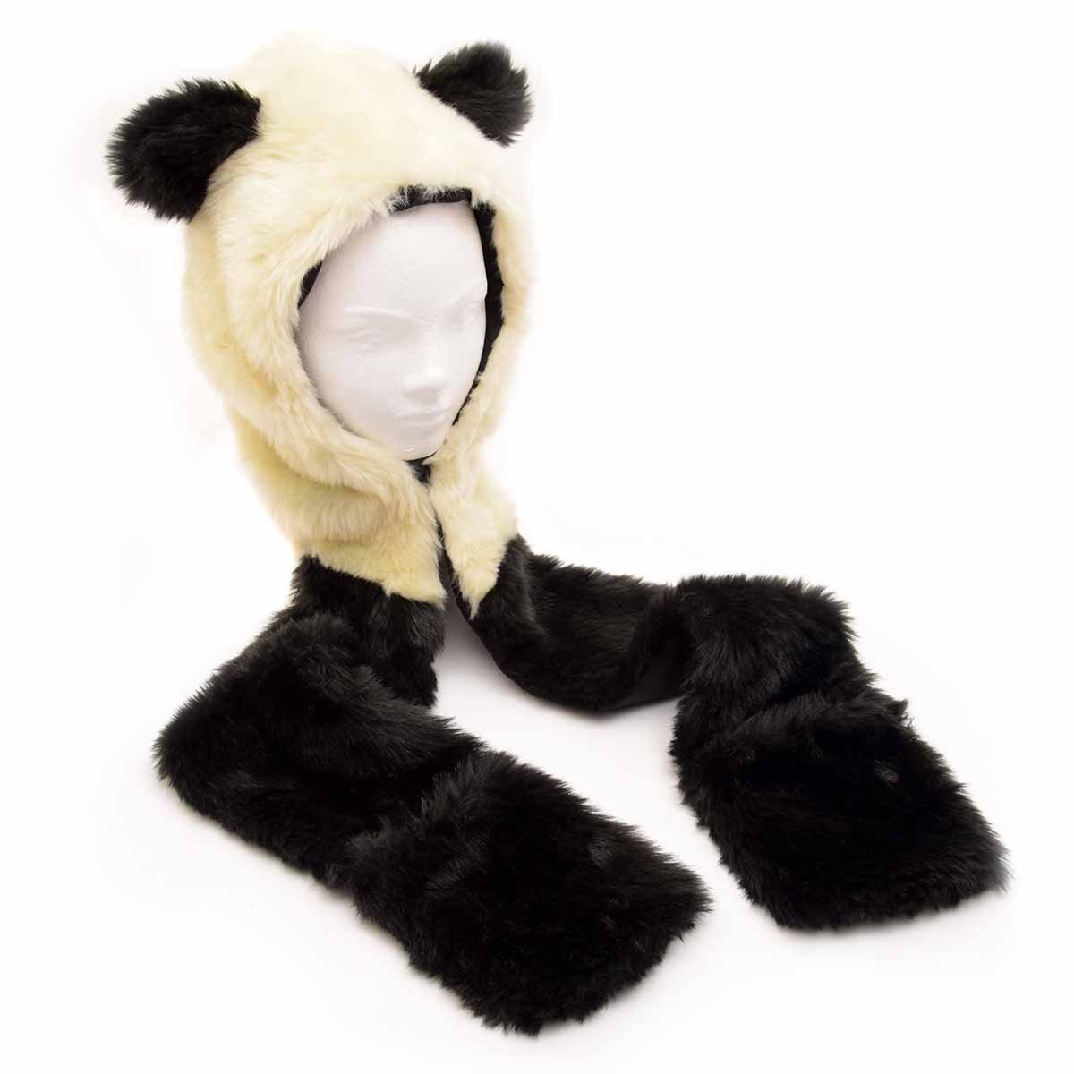 Gorro con Bufanda de Panda Fukka