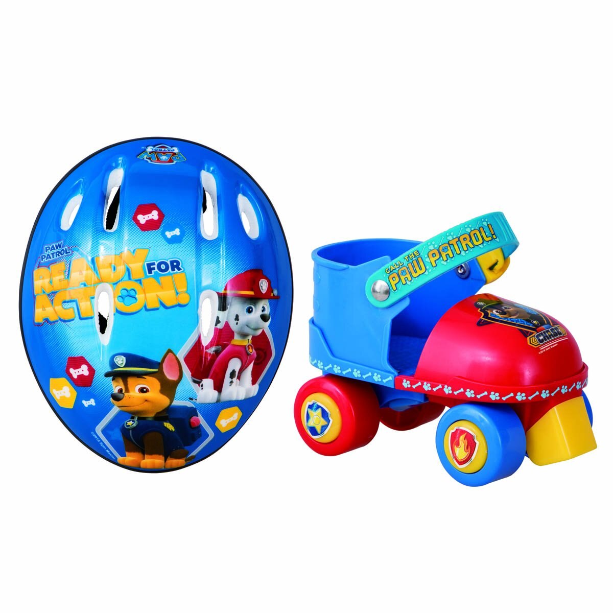 Patines Entrenadores Paw Patrol con Casco Flying Wheel