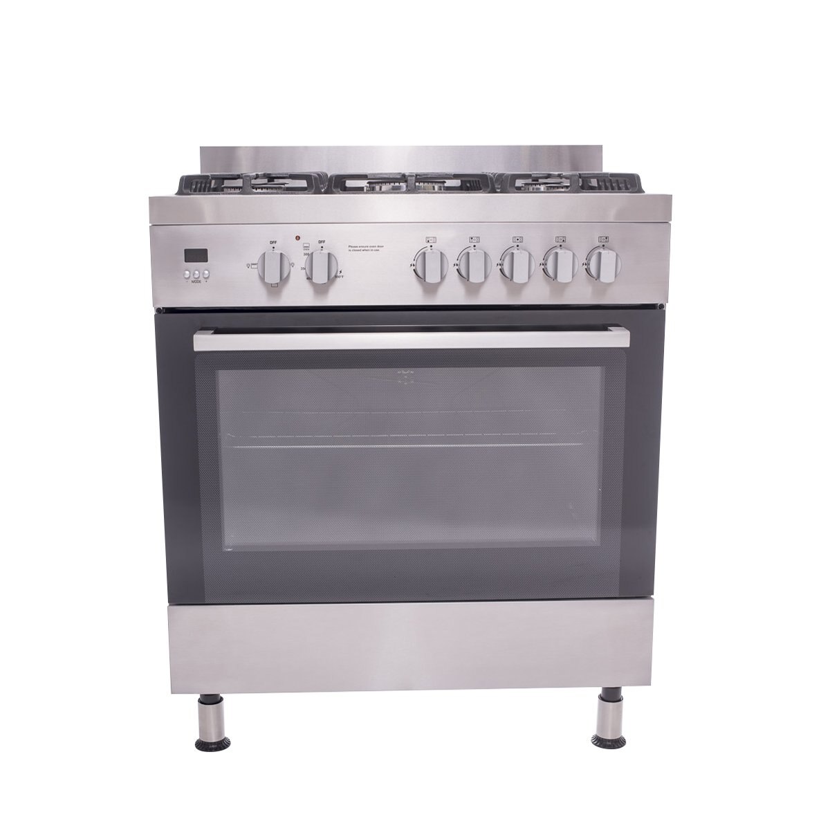 Estufa de Piso 80 Cm Acero Profesional Series