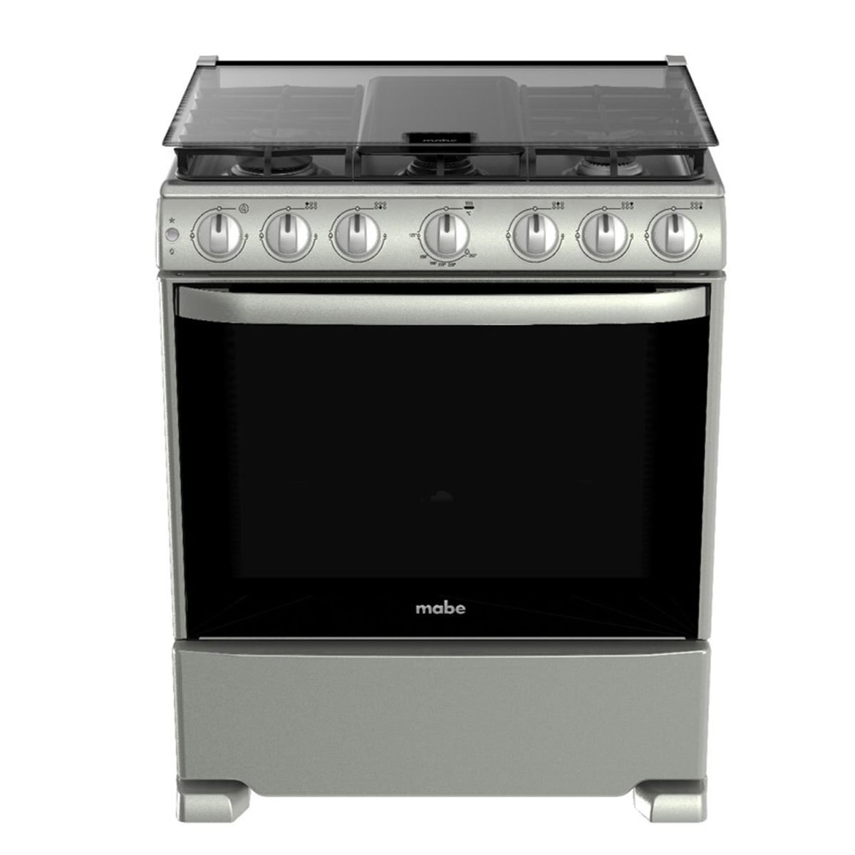 Estufa de Piso 76 Cm Silver Mabe