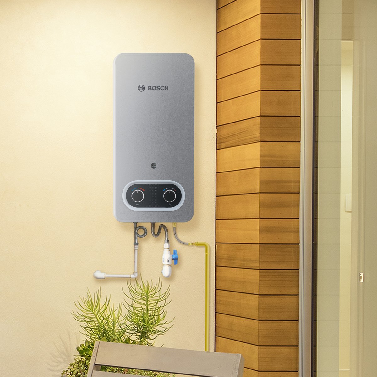 Calentador Instantáneo Confort 7 Lts Lp Bosch