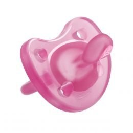 Chupón Physio Soft Rosa Niña 12M+ Chicco