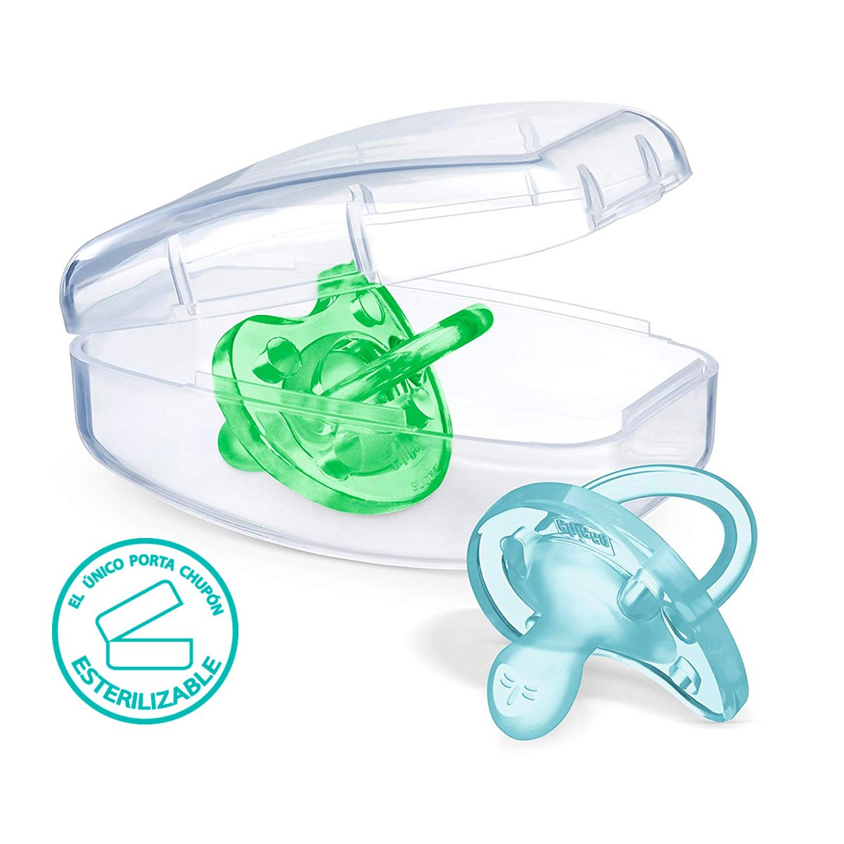 Chupón Bi-Pack Physio Soft 12M 2 Piezas Chicco