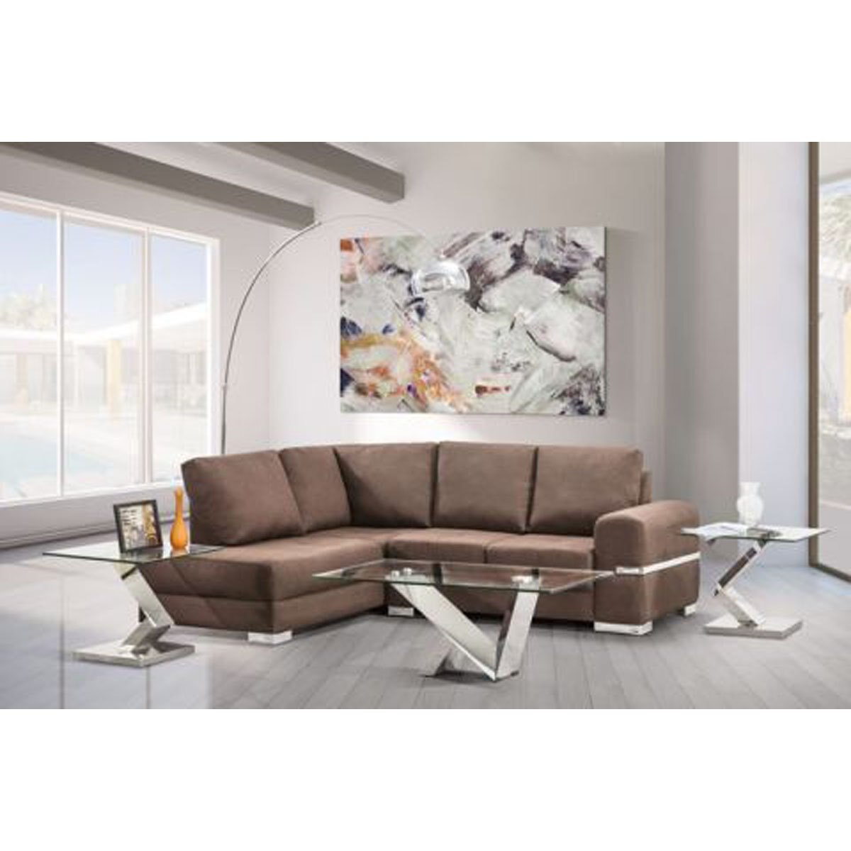 Sala Seccional Modular Insignia Artaban Tabaco