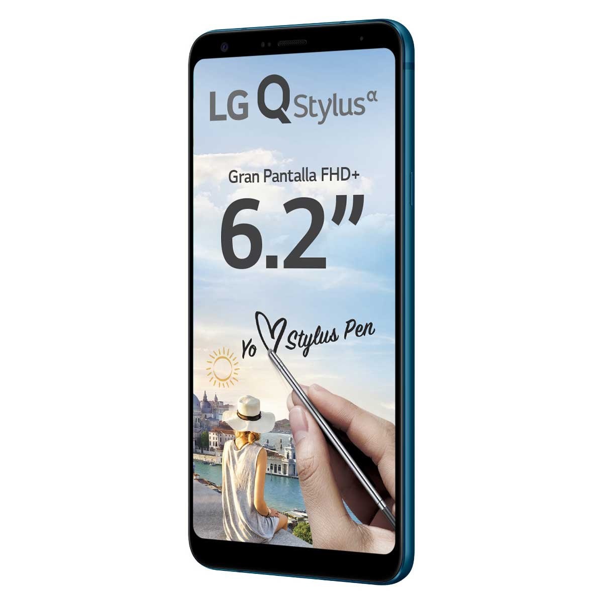 Celular Lg Q710 Stylus Alpha Color Azul R9 (Telcel)