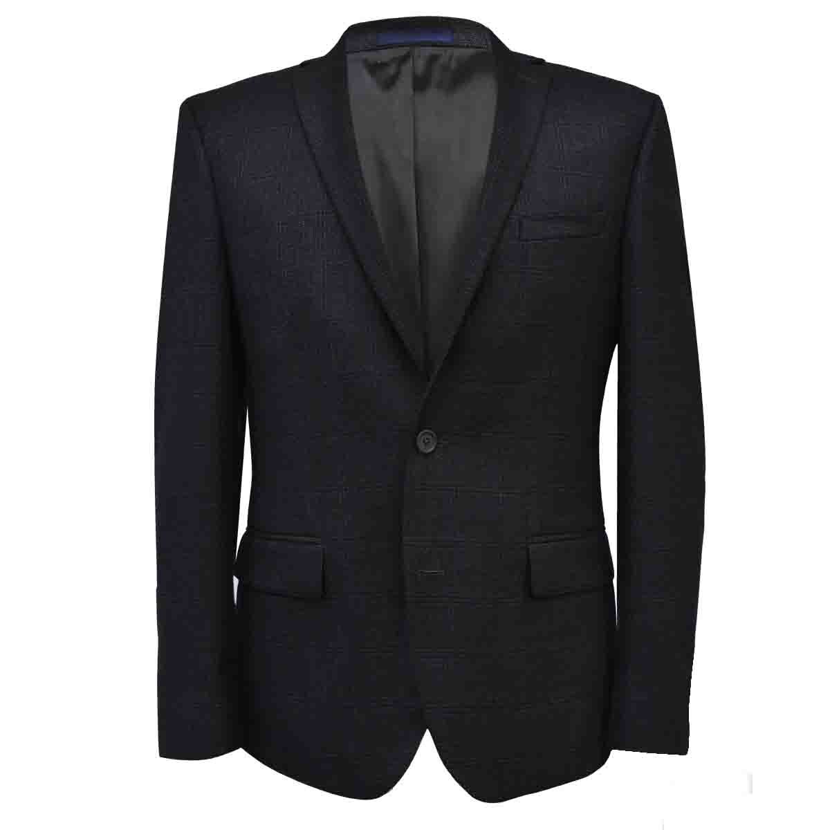 Saco Color Gris Obscuro de Corte Ultra Slim Chaps