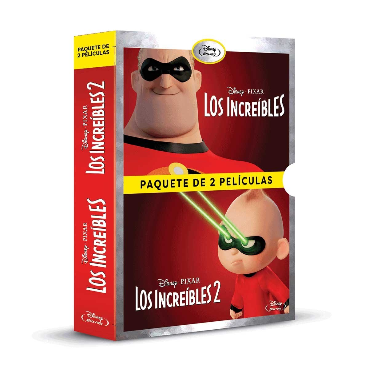 Blu Ray Paquete los Increíbles