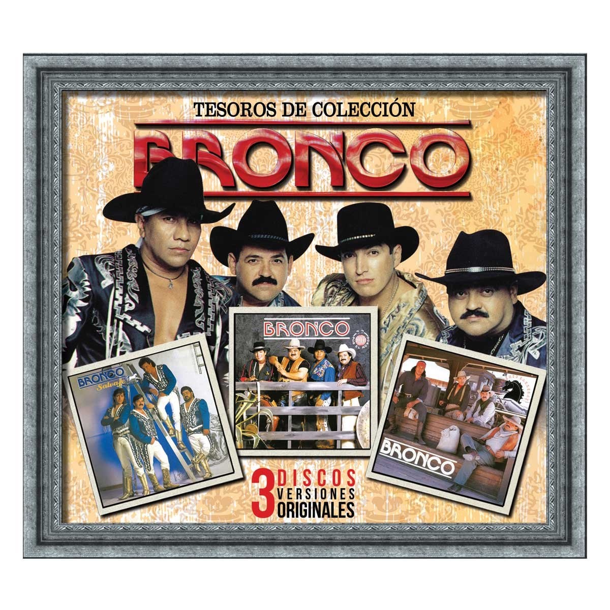3 Cds Tesoros de Colección Bronco