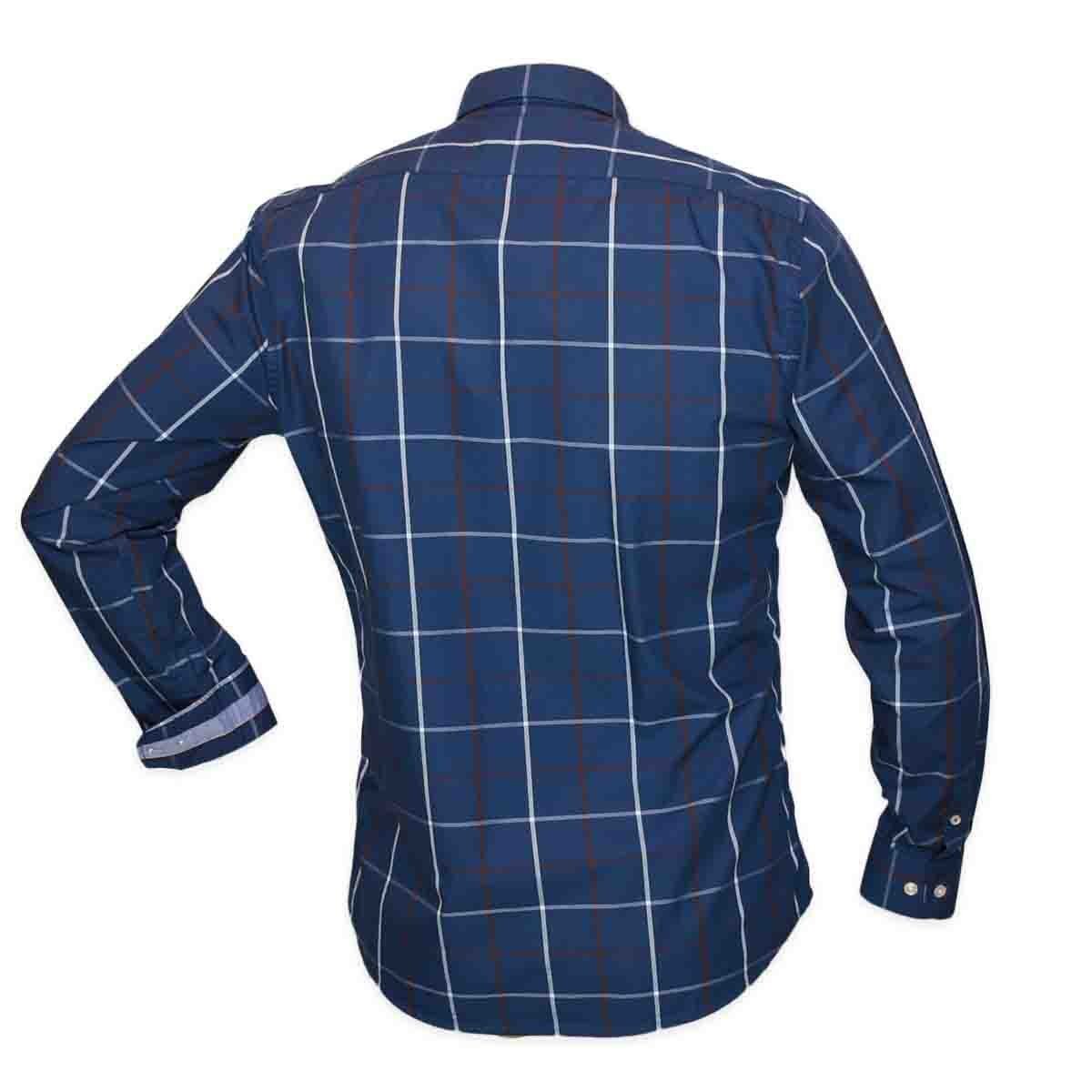 Camisa Manga Larga Yarn Dye Oscar de la Renta