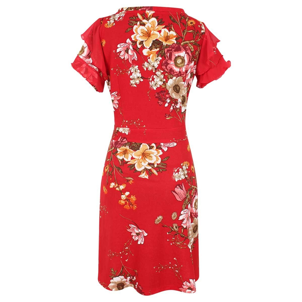Vestido Corto Estampado City Femme