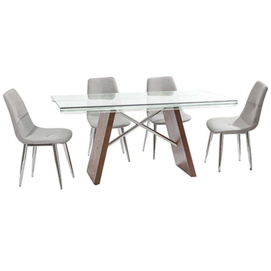 Mesa Comedor Nerea Nogal Piccola