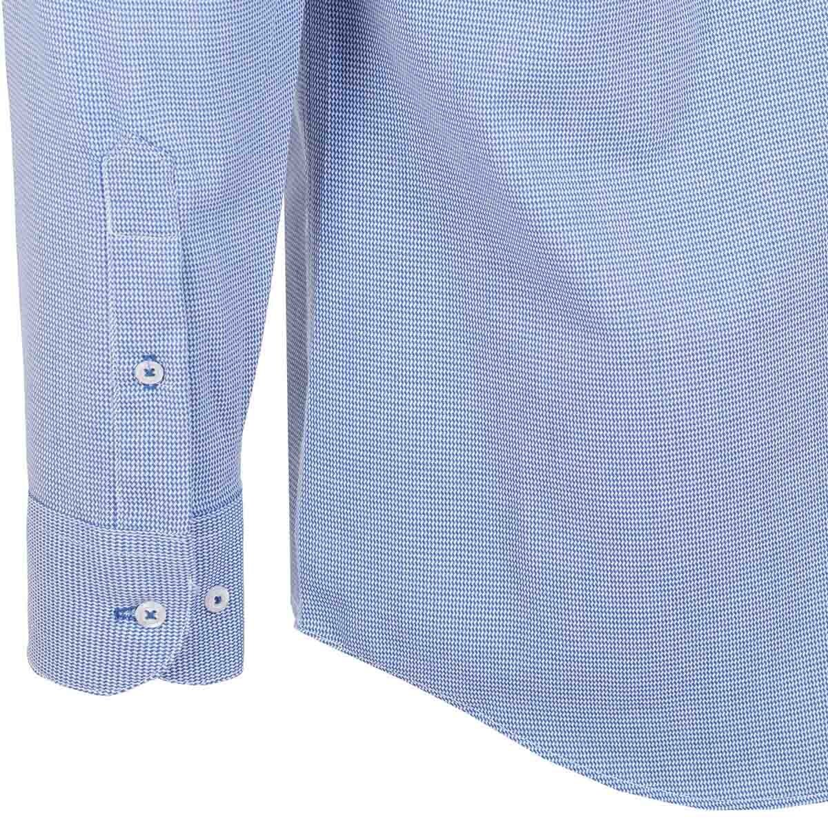 Camisa de Vestir con Rayas en Color Azul Nina Ricci