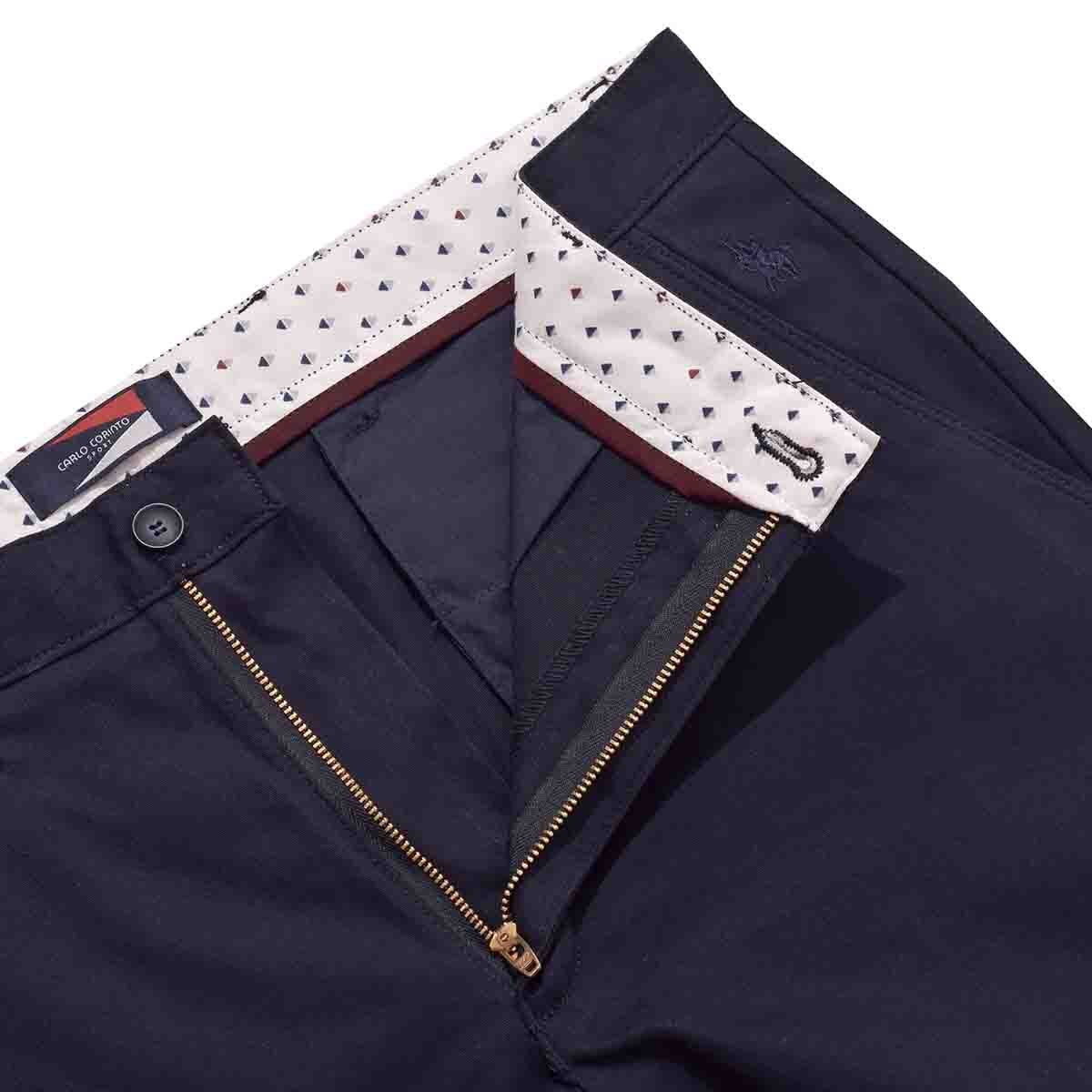 Pantalón Casual Slim Fit Obscuro Carlo Corinto