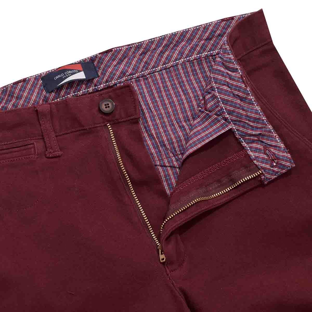 Pantalón Casual Slim Fit Obscuro Carlo Corinto