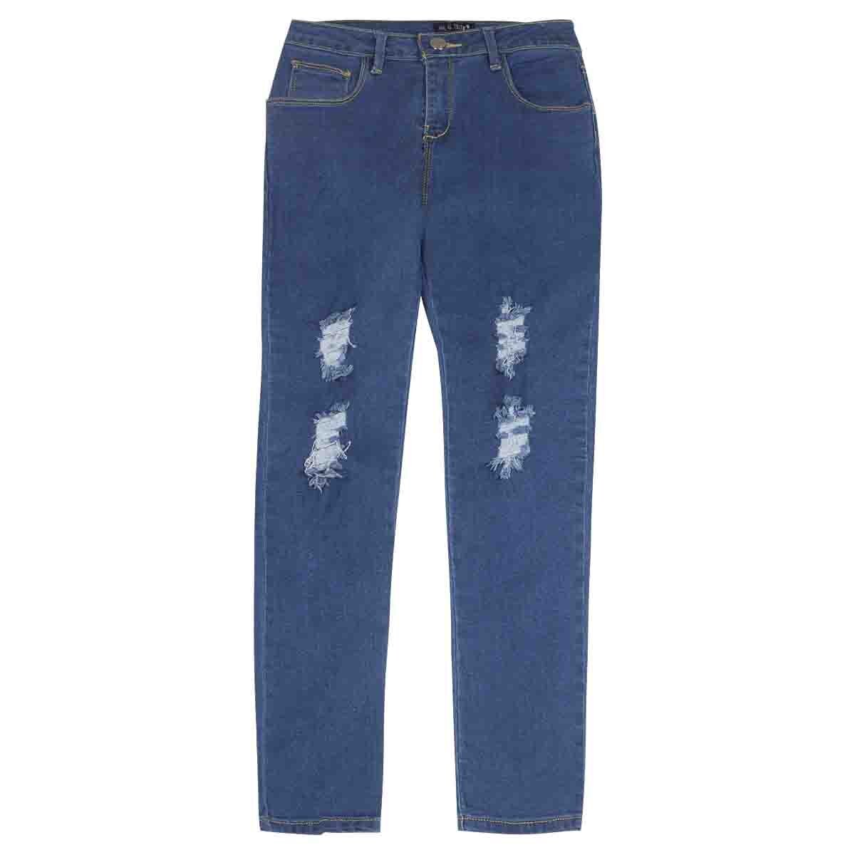 Jeans Color Azul Obscuro Hang Teen