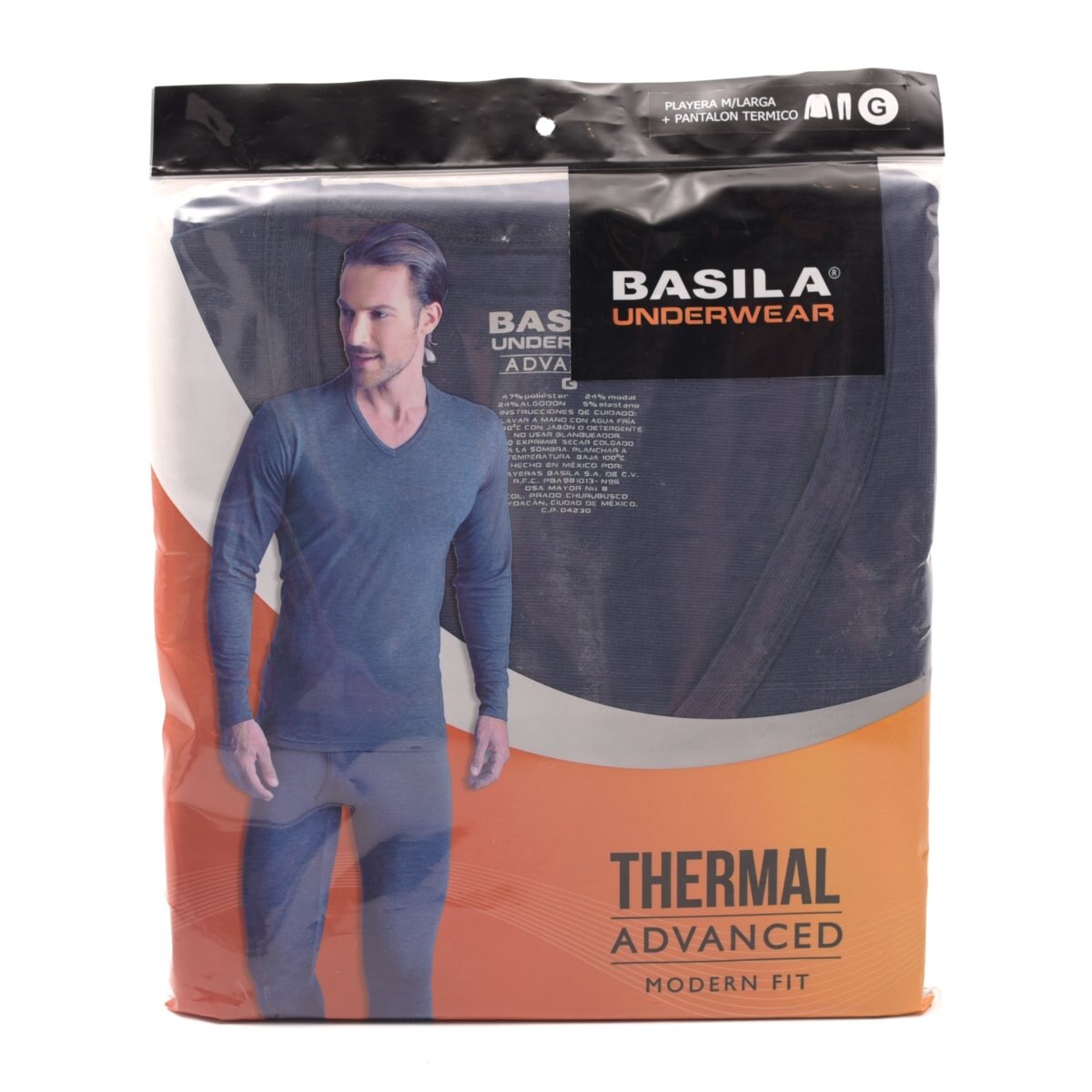 Conjunto Térmico Color Azul Marino Basila