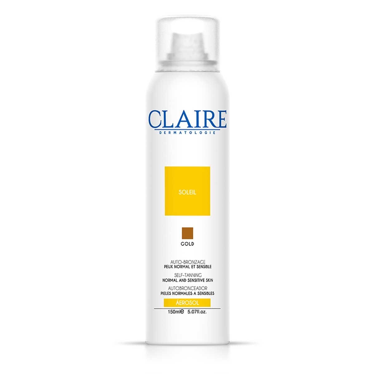 Autobronceador en Aerosol Claire Dermatologie