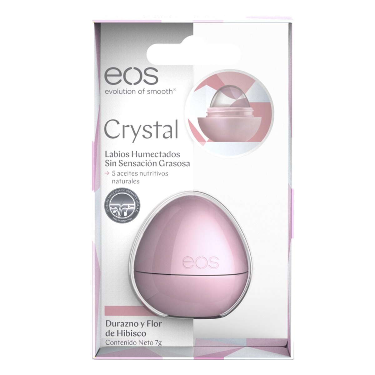 Esfera Bálsamo Crystal Durazno y Flor de Hibisco Eos