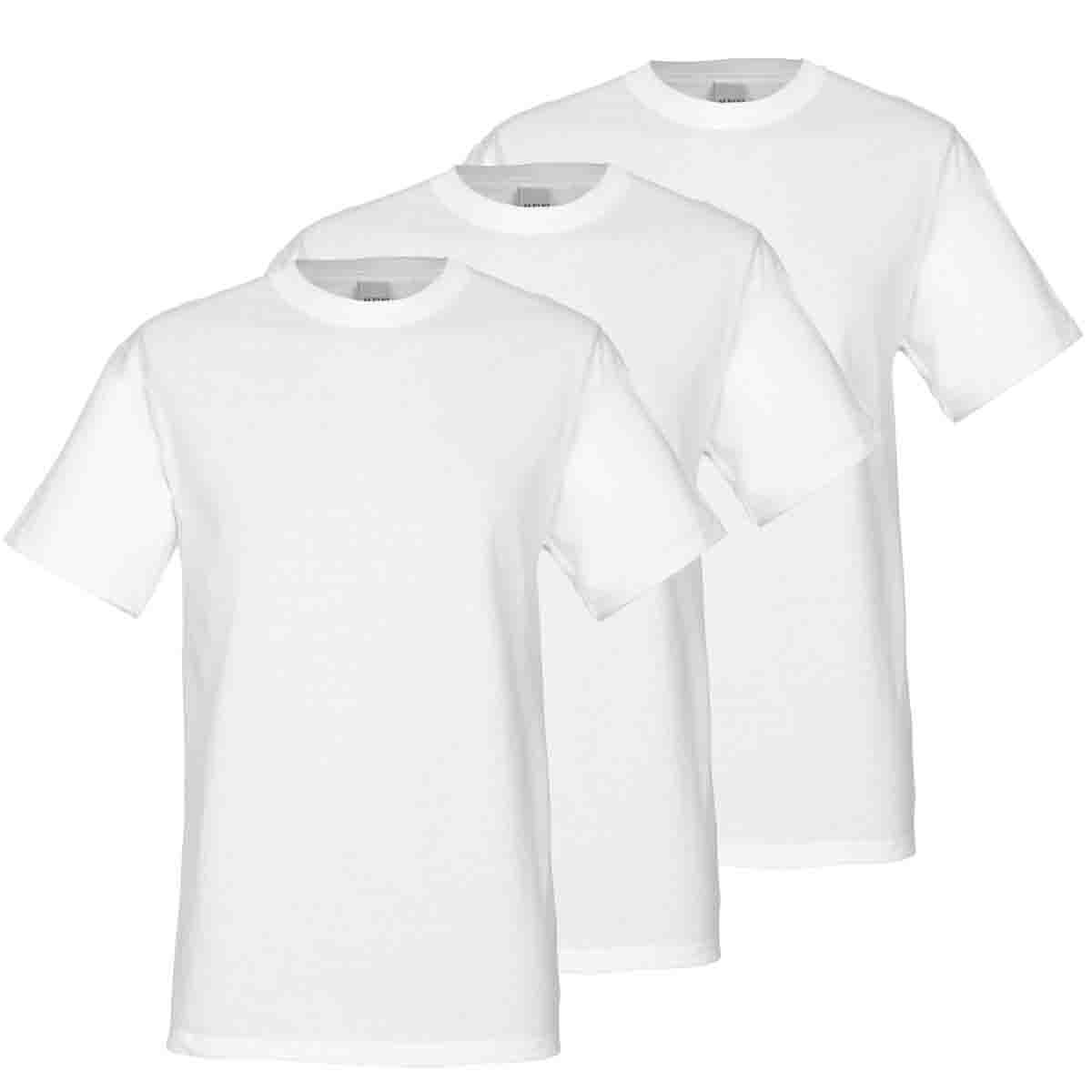 Playera Cuello Redondo, Paquete de 3Pzs