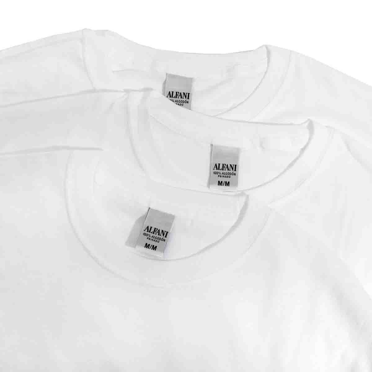 Playera Cuello Redondo, Paquete de 3Pzs