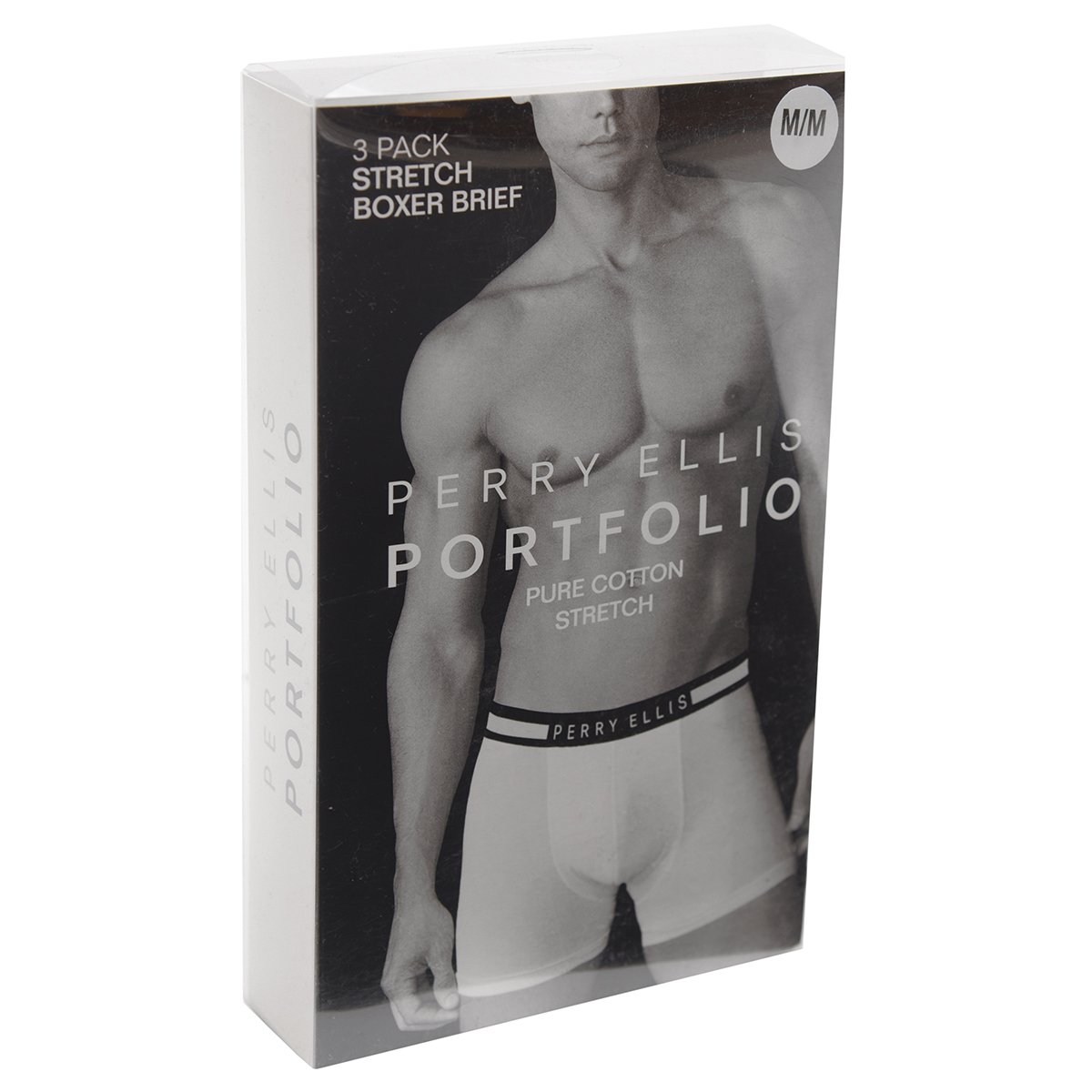 Boxer Brief Strech 3Pack Multicolor Perry Ellis