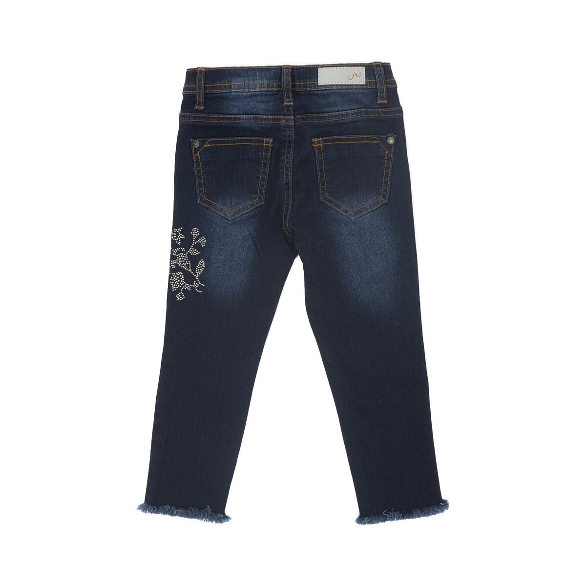 Jeans con Piedras Color Azul