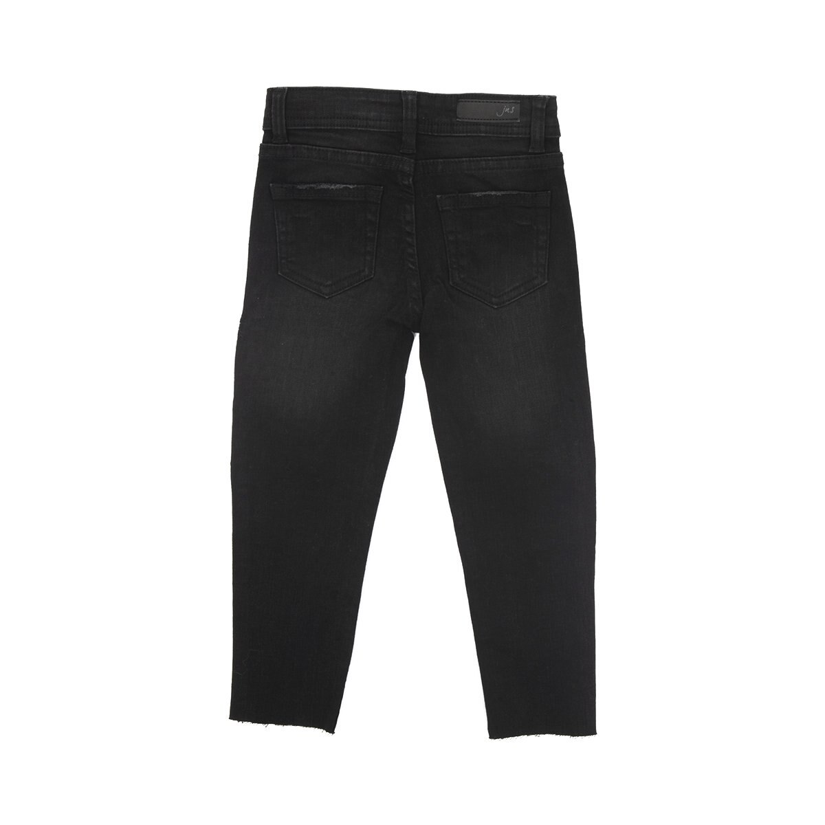 Jeans con Bordado Color Negro para Bebé